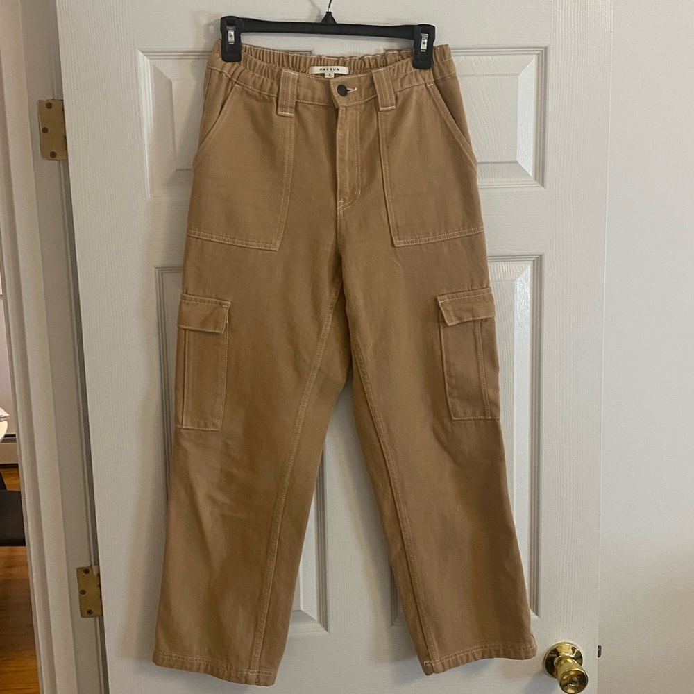 PACSUN Denim Cargo Pants S